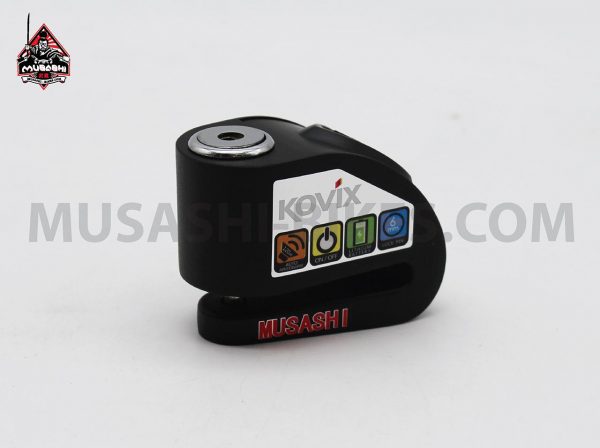 Disc Lock with Alarm KD6-Bk