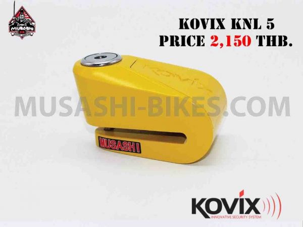 Disc Lock with Alarm KNL5-FO