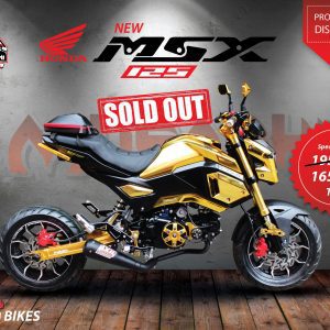Honda MSX SF 125 -GOLD