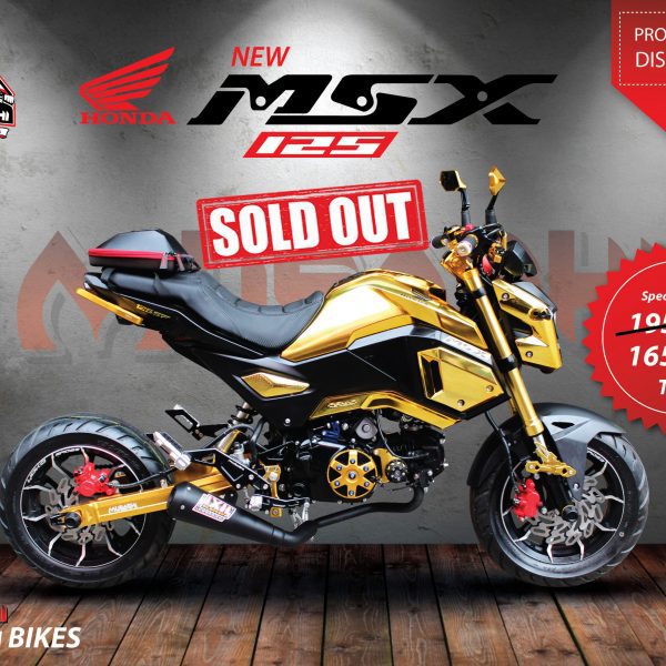 Honda MSX SF 125 -GOLD