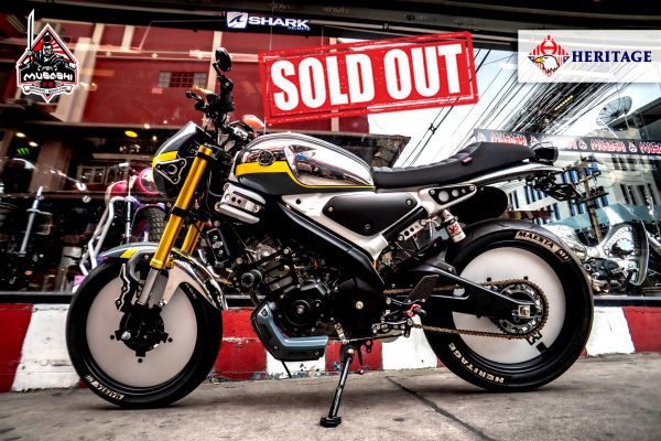 Honda XSR 155 Cafe Racer Style