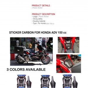 Sticker Carbon V.2 BLACK