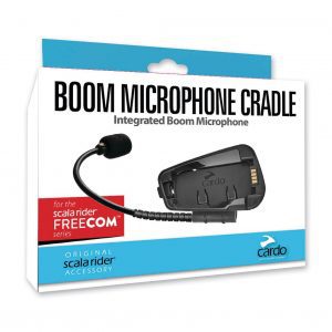 Cardo Boom microphone cradle integrated boom microphone