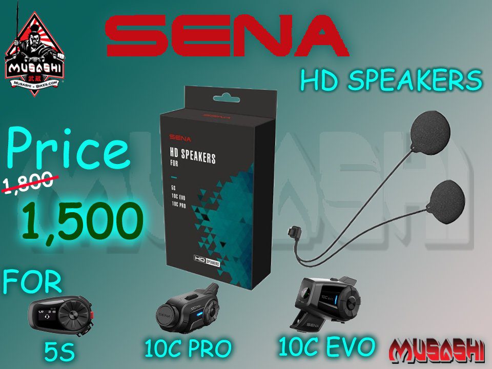 Sena HD SPEAKERS FOR 5S 10C PRO 10C EVO