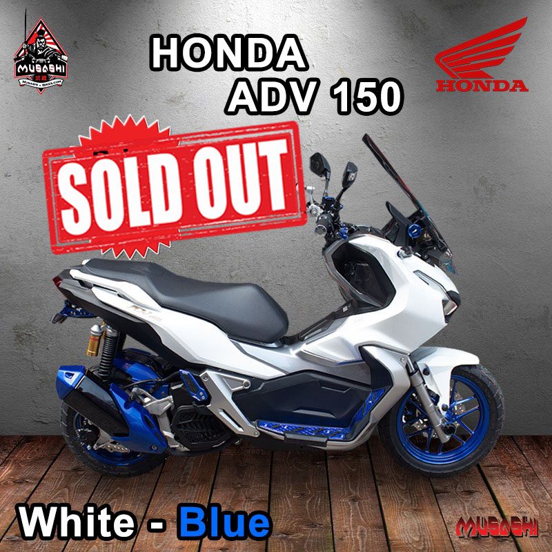 Honda ADV150 White-Blue