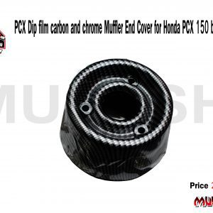 Dip film Carbon Muffler End cover PCX 150