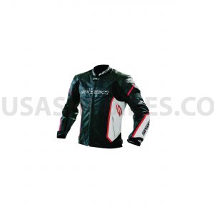 Men's Leather Racing Jacket - S23