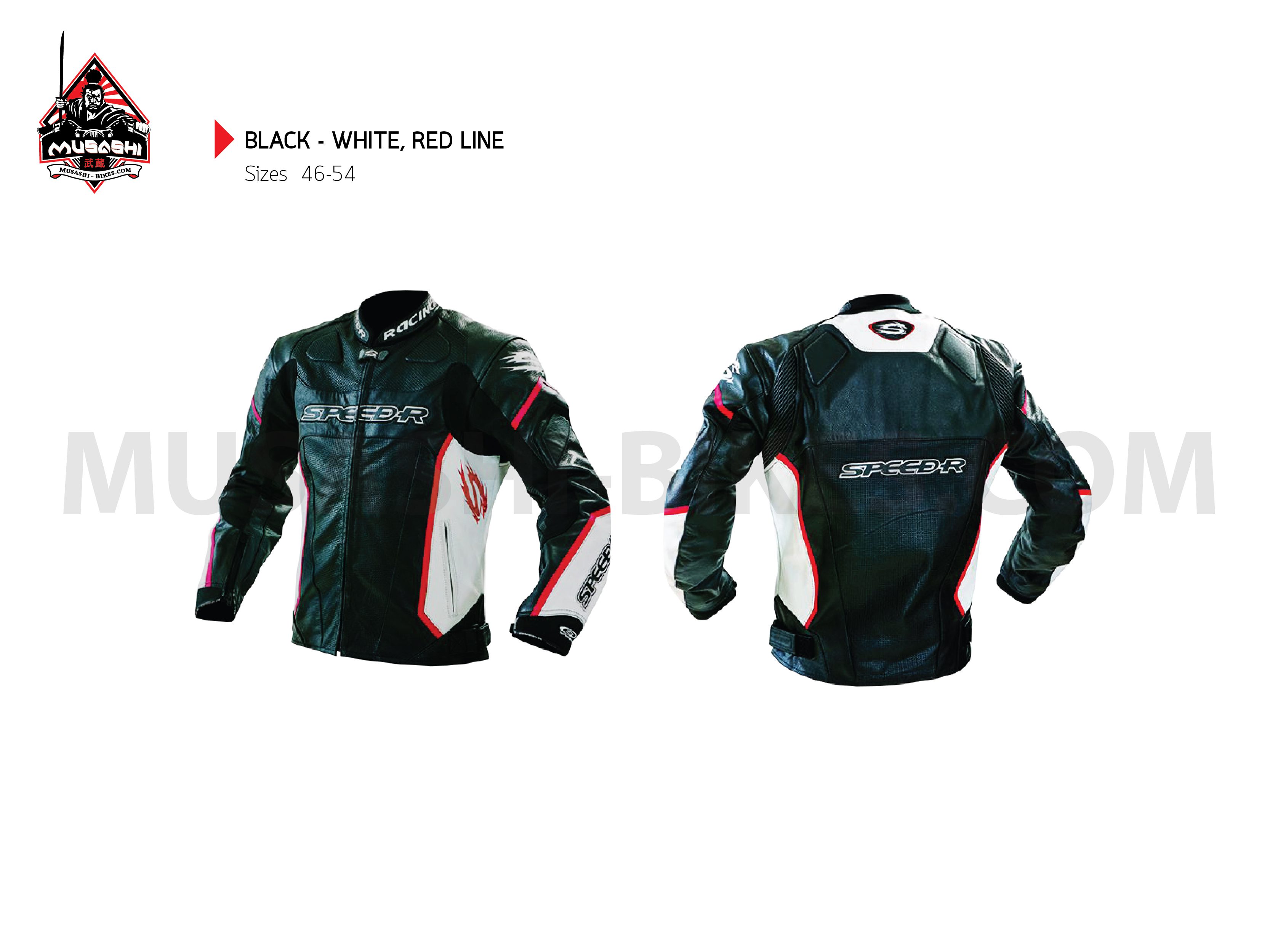 Men's Leather Racing Jacket - S23