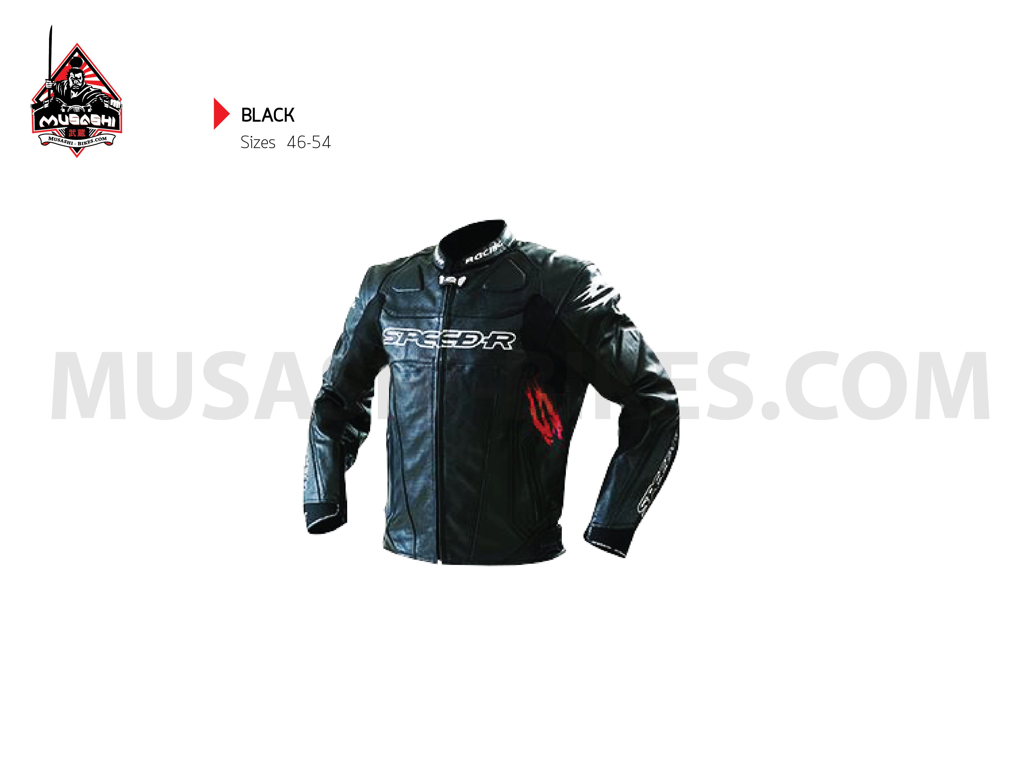 Men's Leather Racing Jacket - S23