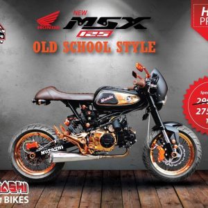 Honda MSX 125 New Old School Style