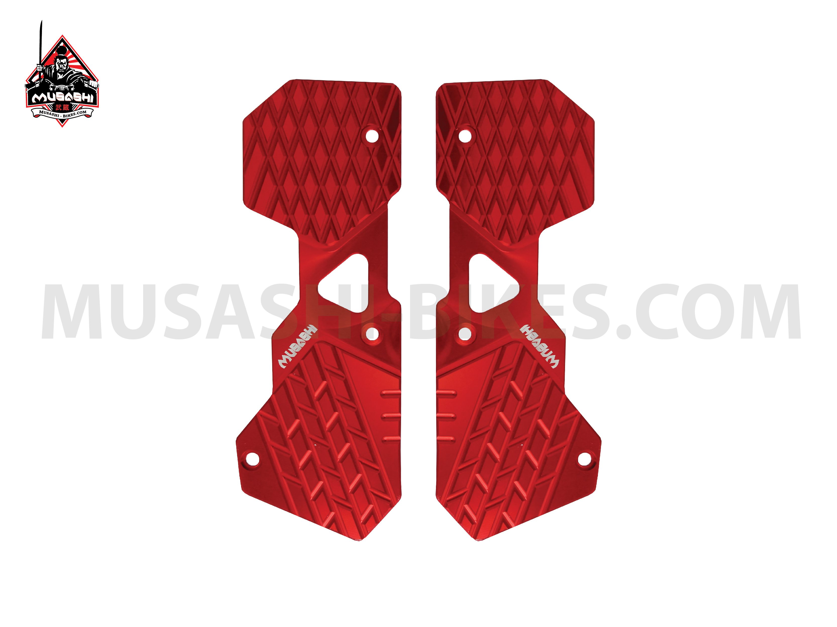 Front Footrest Aluminium