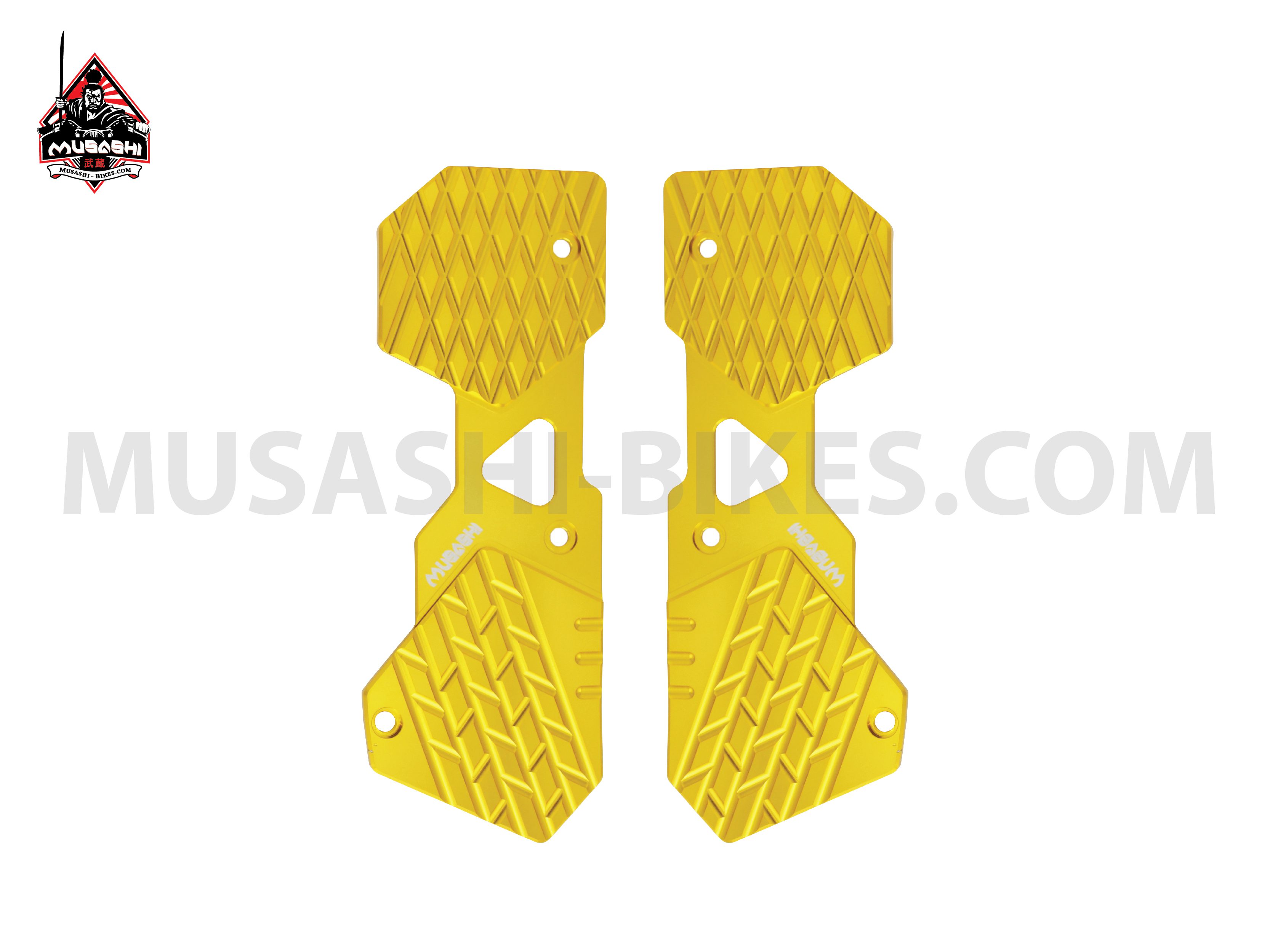 Front Footrest Aluminium