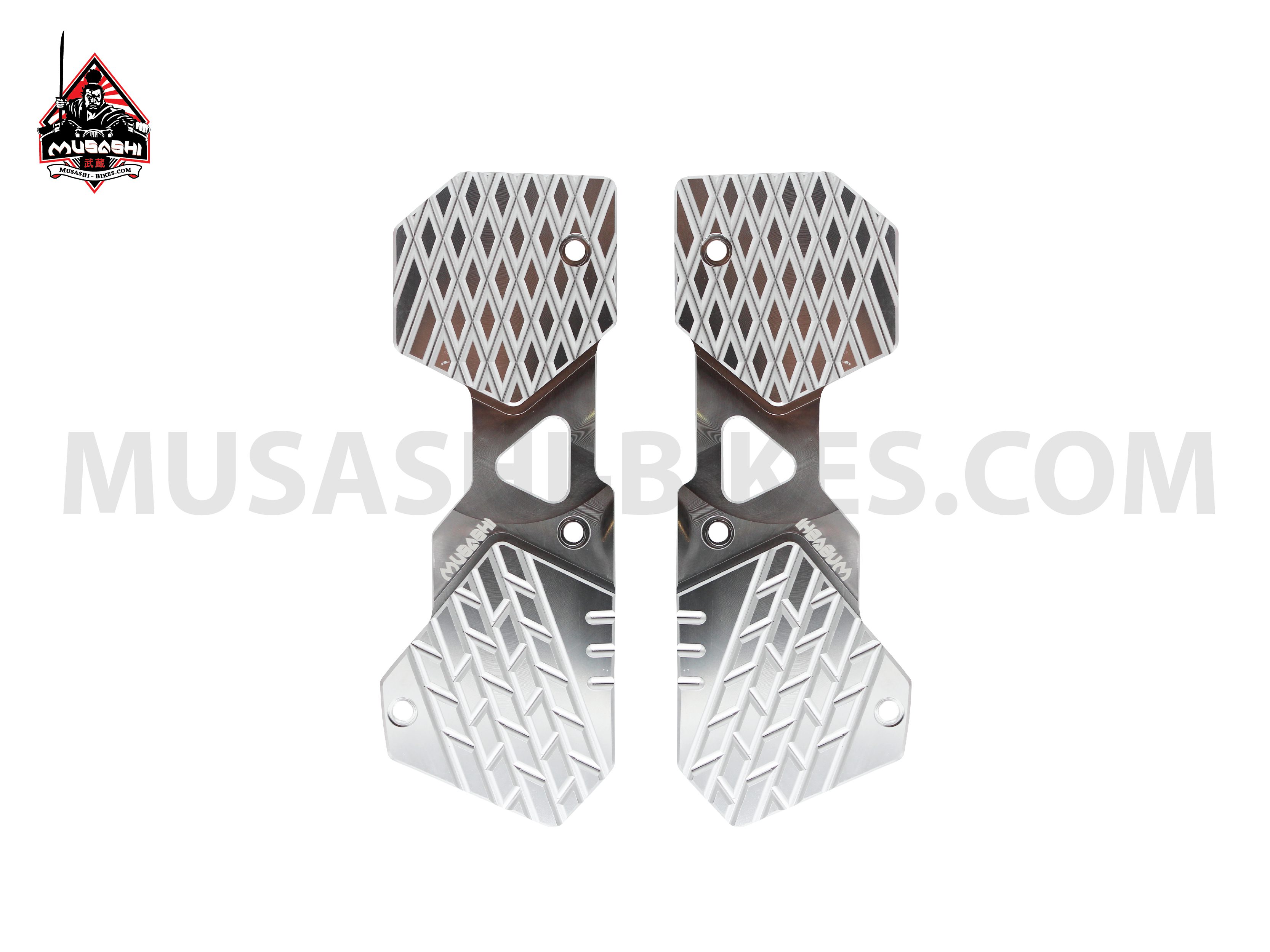 Front Footrest Aluminium