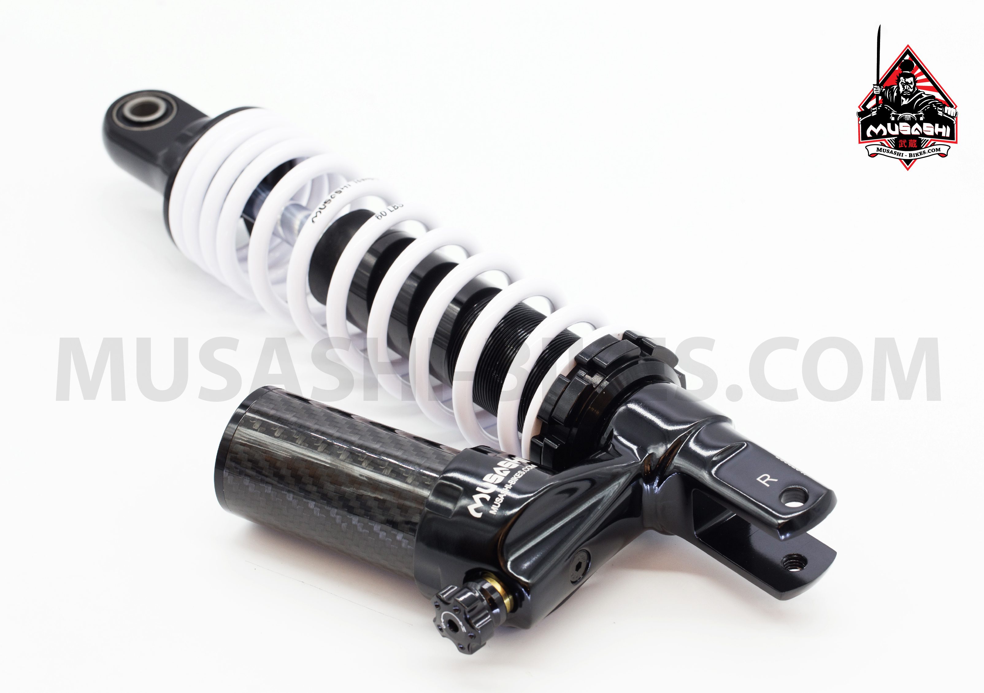 Rear Shocks Carbon- Aerox
