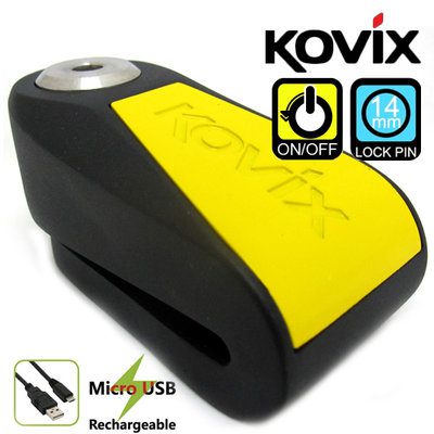 Disc Lock with Alarm KNL15-Bk