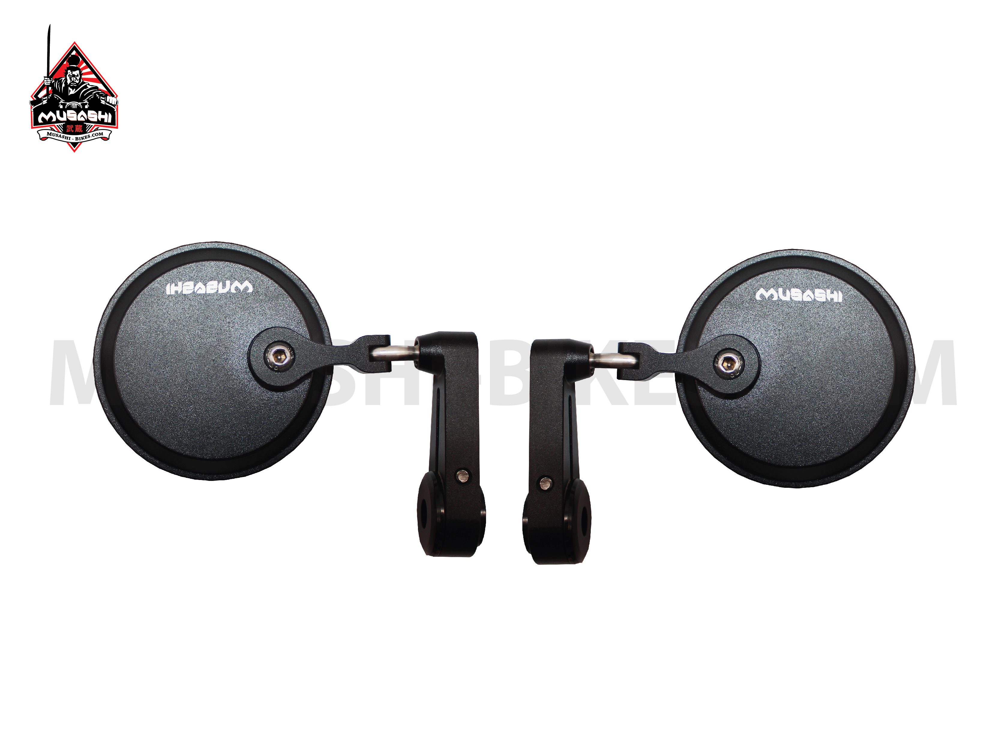 Cafe Racer Mirror - Black