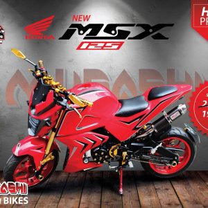 Honda MSX SF 125 -RED