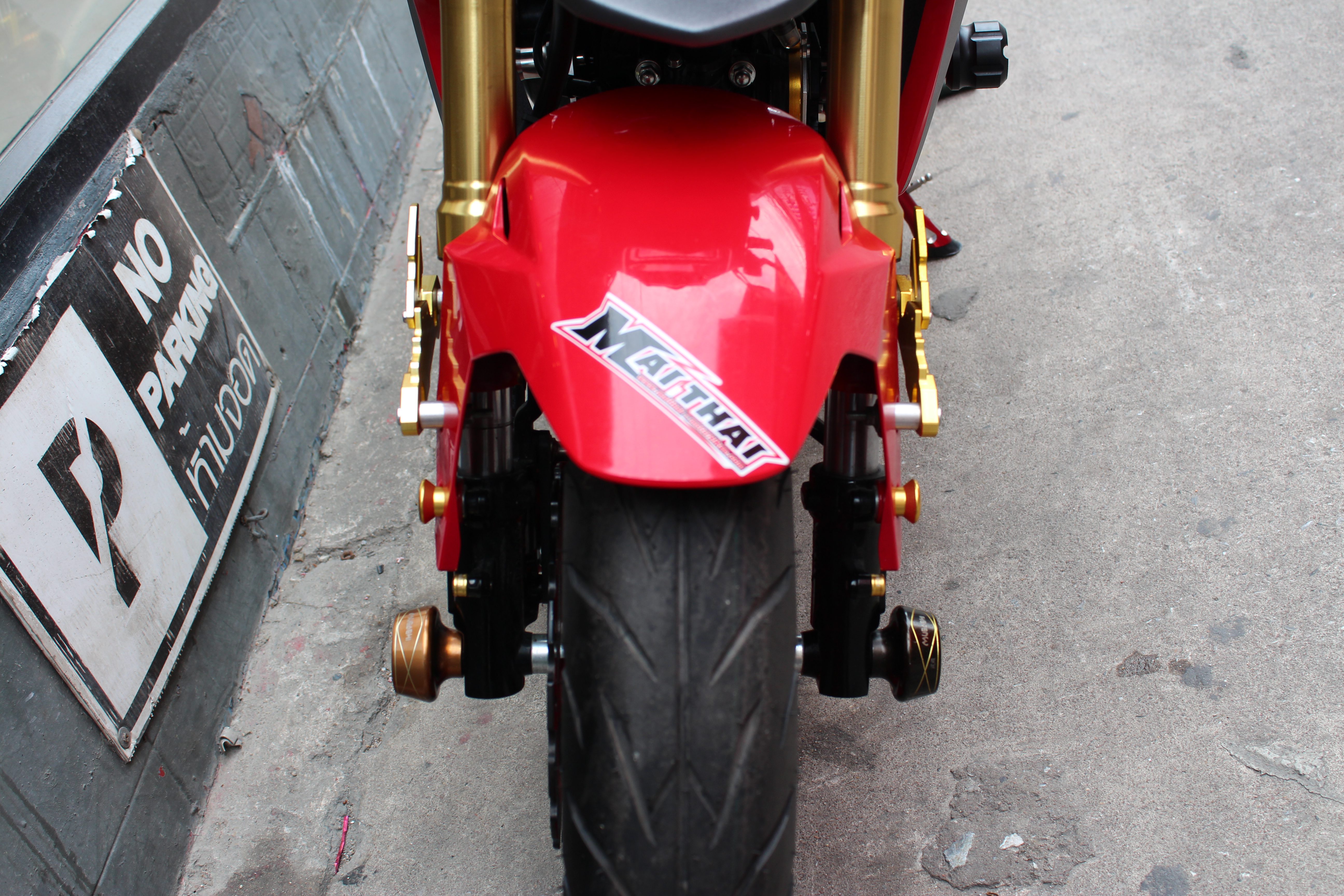 Honda MSX SF 125 -RED