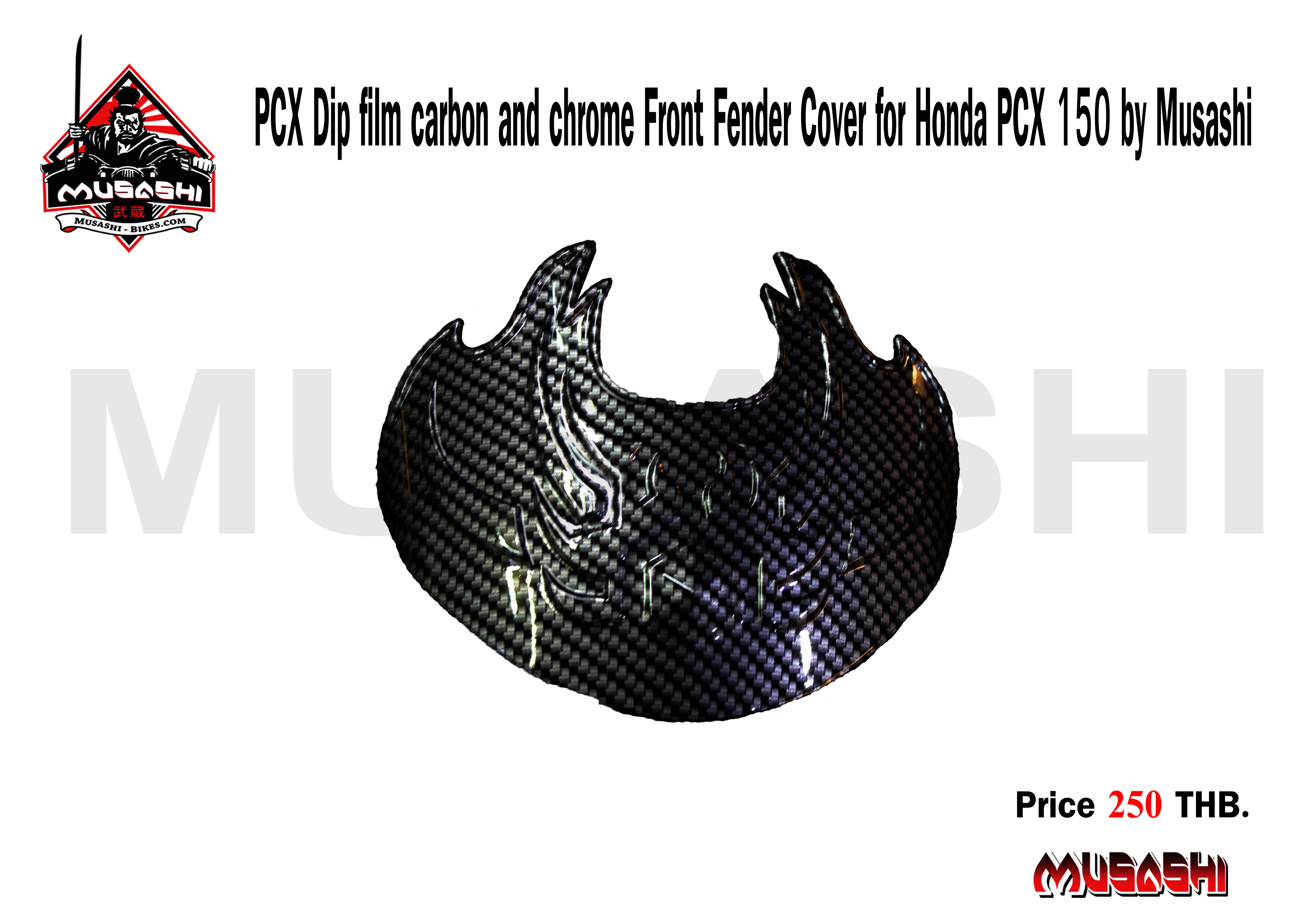 Dip film Carbon Front Fender cover PCX 150