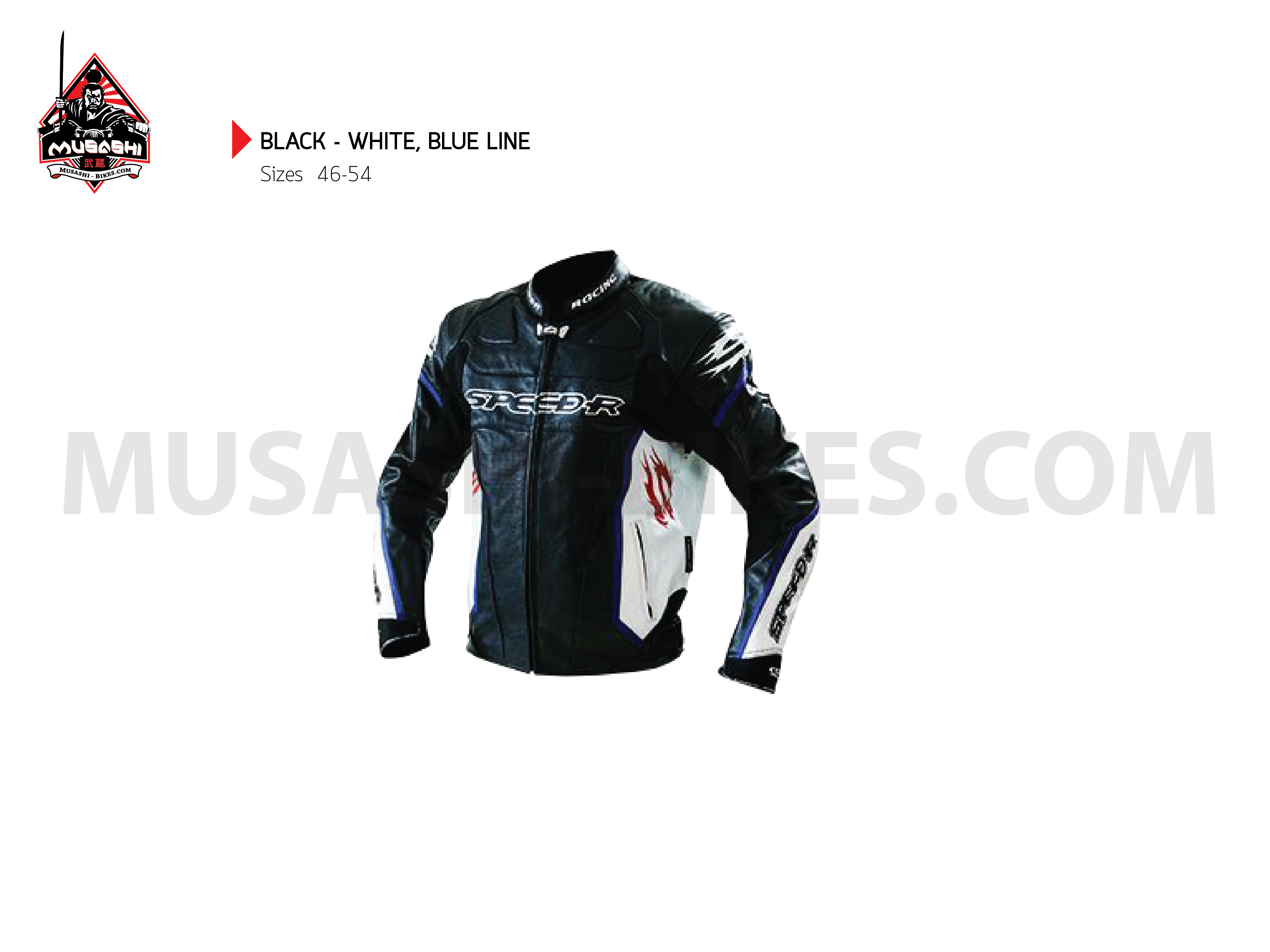Men's Leather Racing Jacket - S23