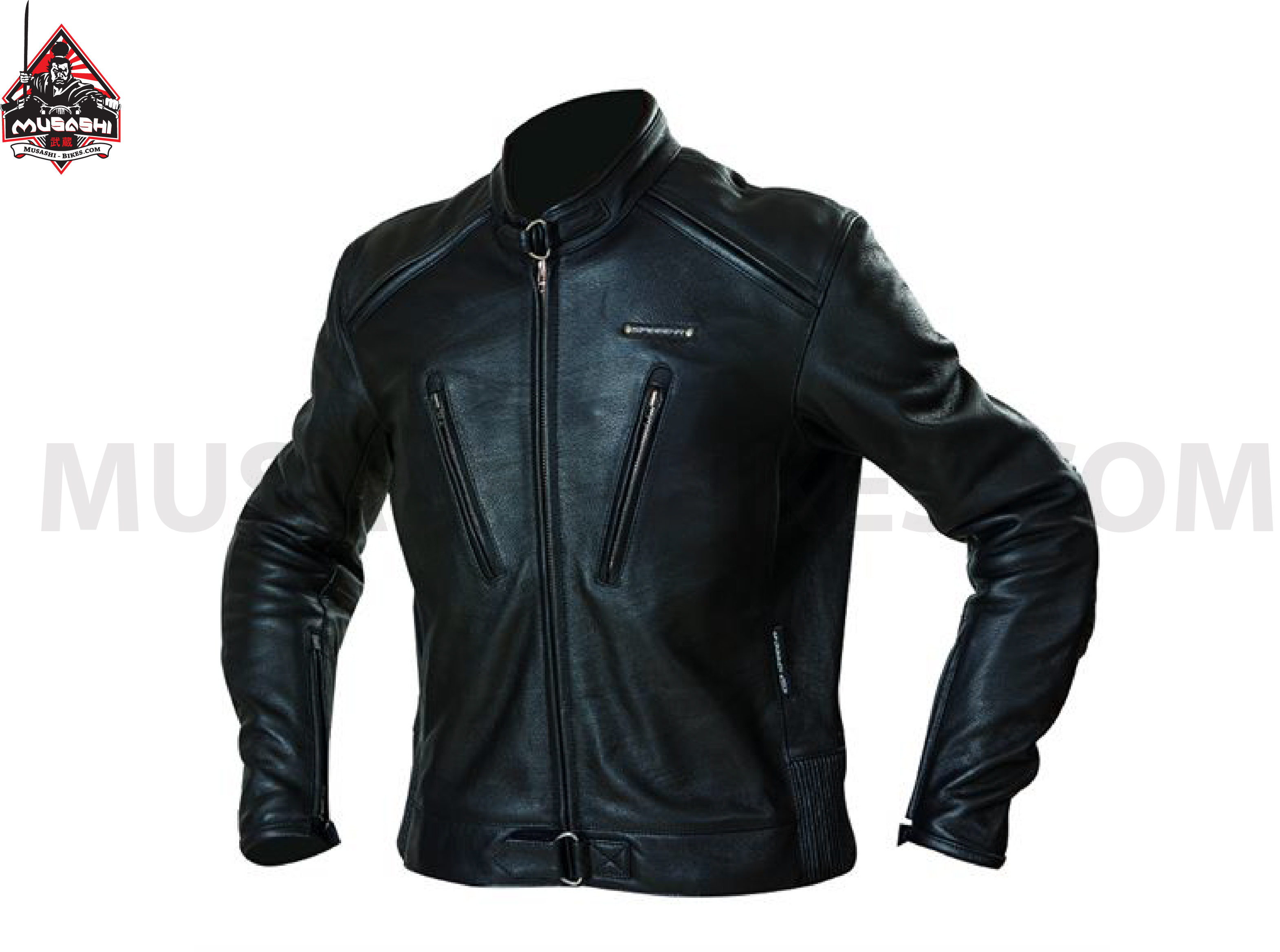 Men's Retro Leather Jacket FM88