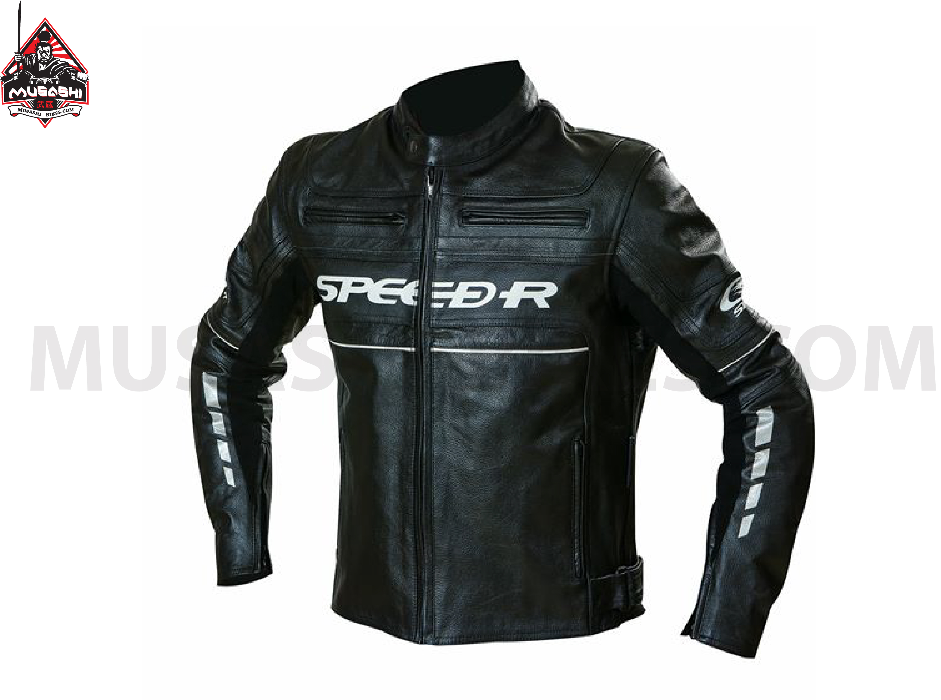 Men's Retro Leather Jacket B001